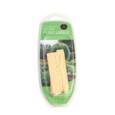 Ahşap Bitki Etiketleri 10 cm