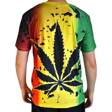 T-Shirt Cannabis Style Rasta