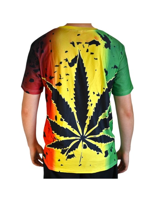 T-Shirt Cannabis Style Rasta