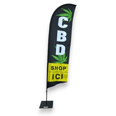 Beach Flag Shop CBD Klassische Oriflamme
