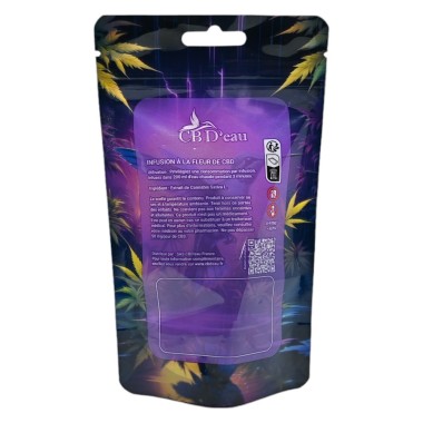 Set von 100 CBD-Wasser-Beuteln 190x110x70mm