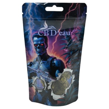 Set von 100 Terminator CBD'eau Beuteln 190x110x70mm