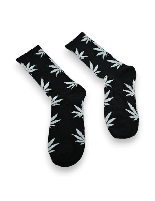 Yüksek Kenevir Çorapları siyah