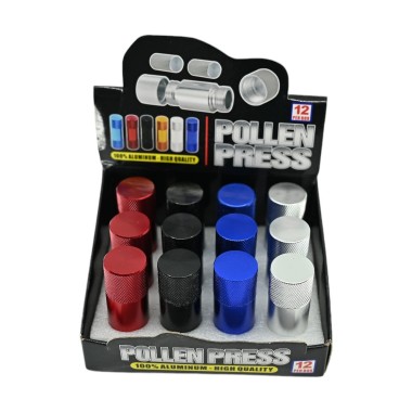 Satz von 12 Aluminium-Pollenpressern