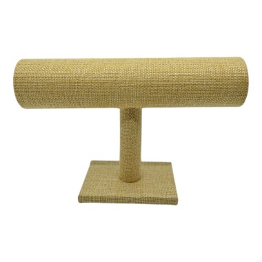 Doğal jüt kumaştan bileklik tutucu