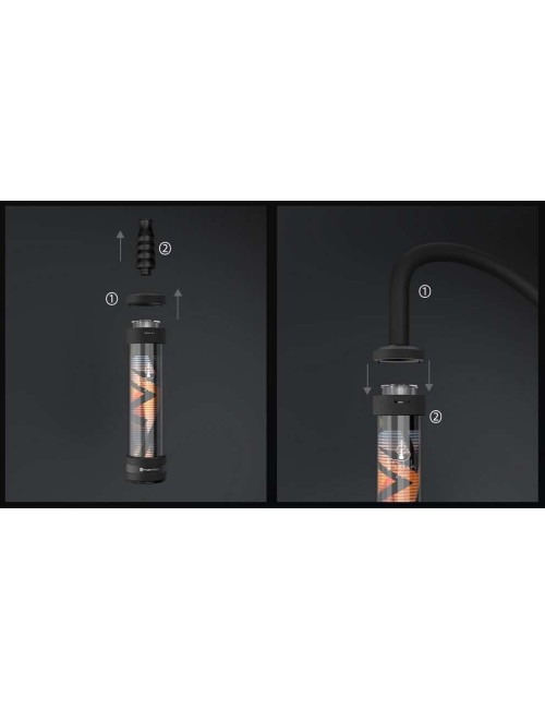 E-Shisha Tutucu Dock Hookah Air Mavi