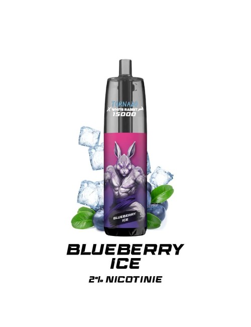 Puff WHITE RABBIT x TORNADO 15000 Yaban Mersini-Buz