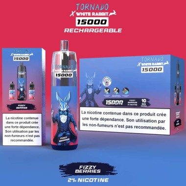 Puff WHITE RABBIT x TORNADO 15000 Köpüklü Meyveler