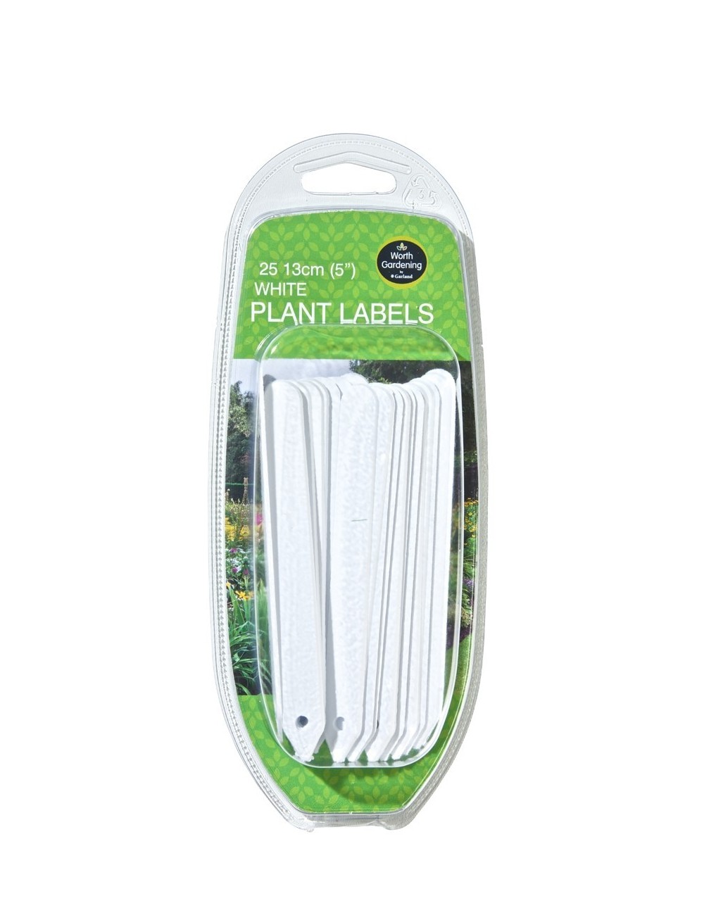 Beyaz Bitki Etiketleri 13cm 25'li Set