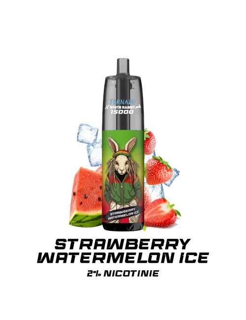 Puff WHITE RABBIT x TORNADO 15000 Çilek-Karpuz-Buz