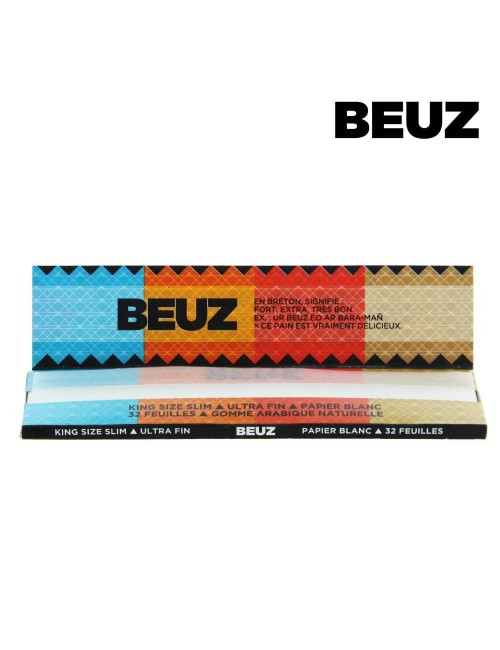 50 Adet Beuz King Size Slim Sigara Kağıdı Kutusu