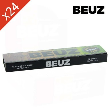 24 Adet Beuz Brown Slim King Size Sigara Kağıdı + Filtre Paketi