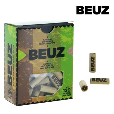 12 Kutu Beuz Karton Filtre önceden yuvarlanmış filtreler (120 Filtre/Kutu)