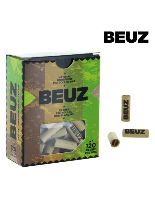 12 Kutu Beuz Karton Filtre önceden yuvarlanmış filtreler (120 Filtre/Kutu)