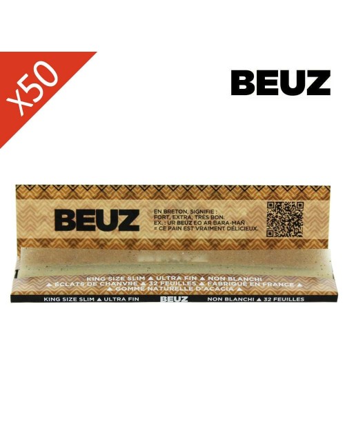 Beuz Star Slim Ağartılmamış Sigara Kağıdı