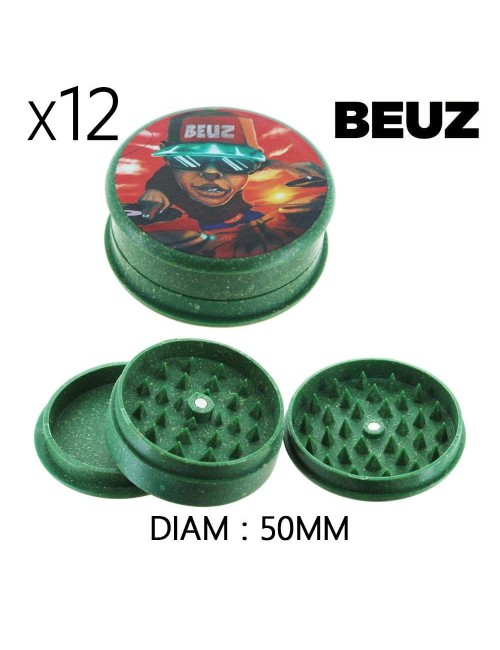 12 adet ekolojik kenevir öğütücü Dj Beuz ile doz