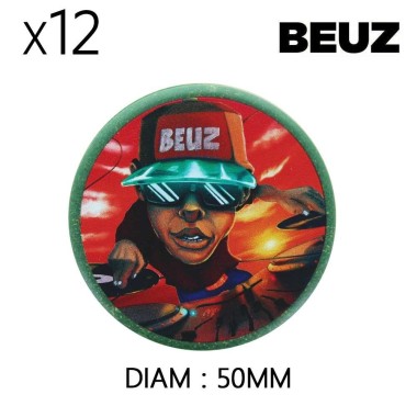 12 adet ekolojik kenevir öğütücü Dj Beuz ile doz