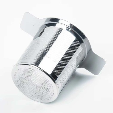 Kapaklı Paslanmaz Çelik Çay Süzgeci