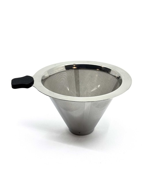 Paslanmaz Çelik Çay Süzgeci ve Altlıklı