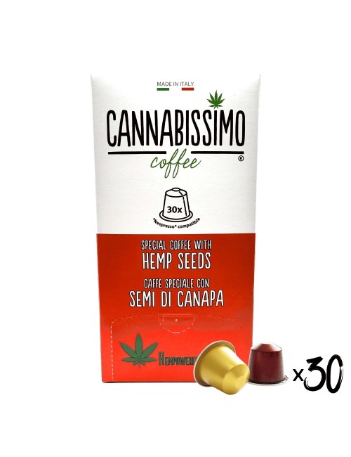 Kenevir Tohumlu Kahve Cannabissimo - 30 Kapsül