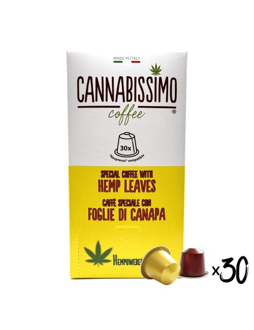 Kenevir Yapraklı Kahve Cannabissimo - 30 Kapsül