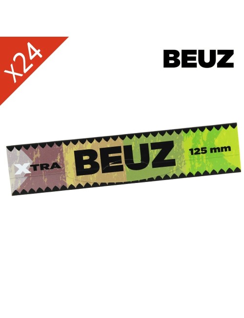 Slim Long Beuz Yapraklar 125mm Kahverengi - 24 Paketli Kutu