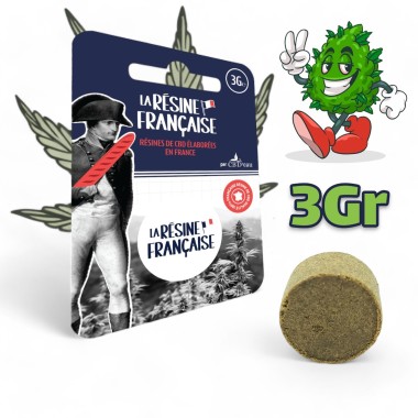 Fransız CBD Reçinesi Amnesia Mousseux 3g - CBD - CBN - 10-OH-HHC