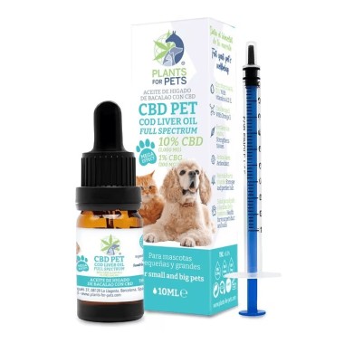 CBD Yağı Hayvanlar İçin 10% CBG 1% | PLANTS FOR PETS