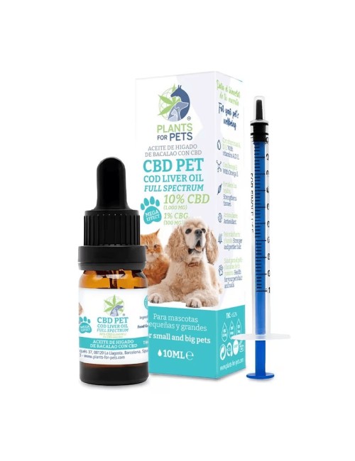 CBD Yağı Hayvanlar İçin 10% CBG 1% | PLANTS FOR PETS