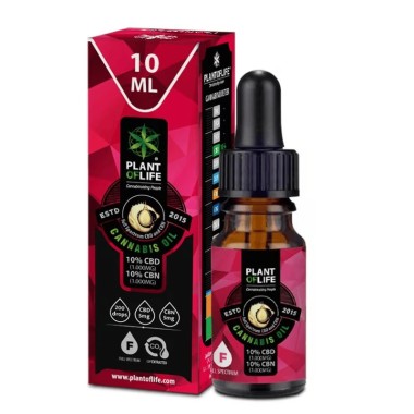 CBN CBD Yağı %10 10ML Full Spectrum | PLANT OF LIFE