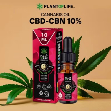 CBN CBD Yağı %10 10ML Full Spectrum | PLANT OF LIFE