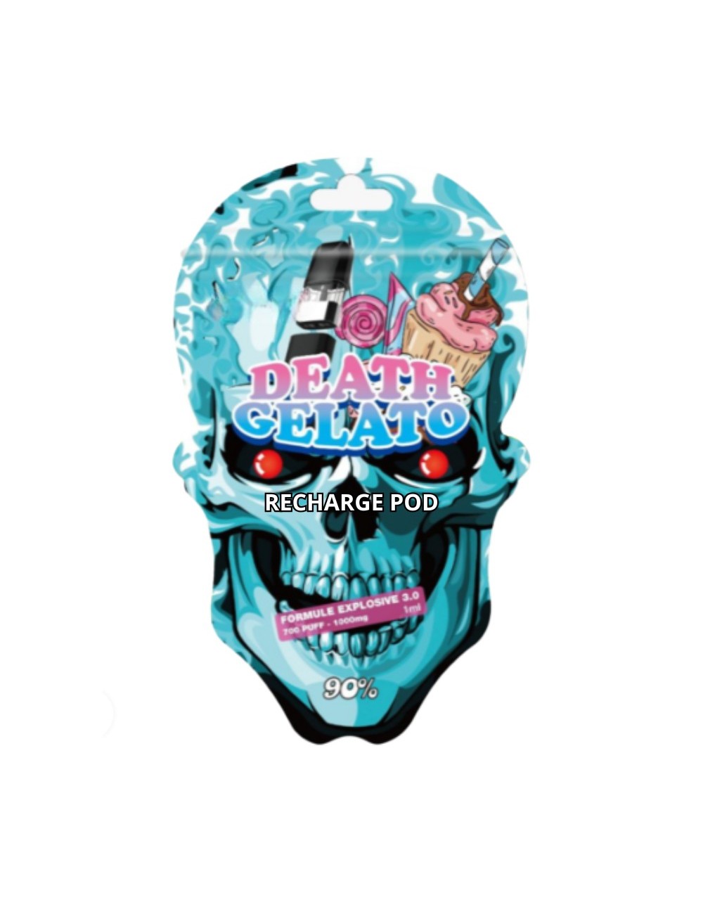 Pod DELTA BZ10 90% Death Gelato 1ml