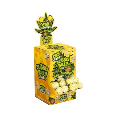 CBD Emme Şekeri Ekşi Ananas - 100 Adet | BUBBLY BILLY