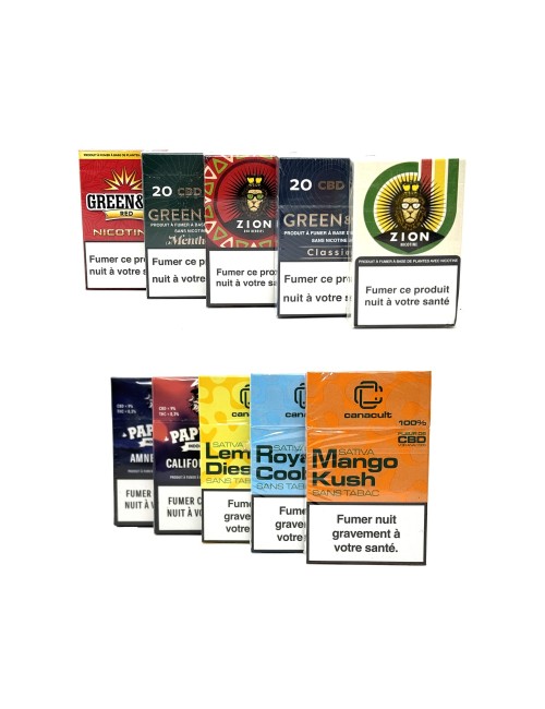 CBD Premium Keşif Paketi 10 Sigara