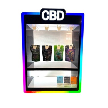 LED Çok Renkli Ekran CBD Vitrinleri İçin 70x50x25cm