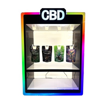 LED Çok Renkli Ekran CBD Vitrinleri İçin 70x50x25cm