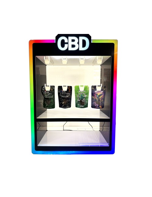 LED Çok Renkli Ekran CBD Vitrinleri İçin 70x50x25cm