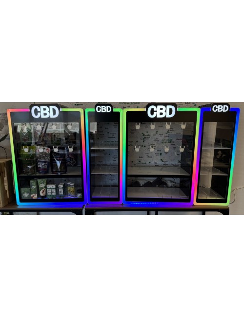 LED Çok Renkli Ekran CBD Vitrinleri İçin 70x50x25cm