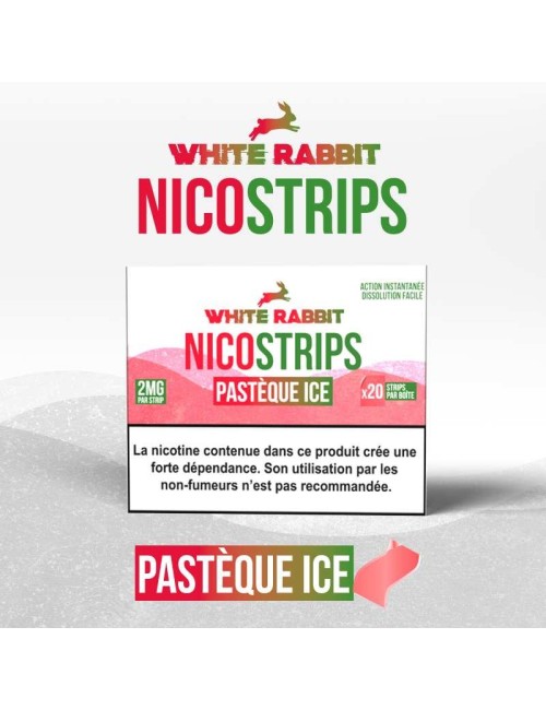 White Rabbit Nicostrips Karpuz Buz 2mg