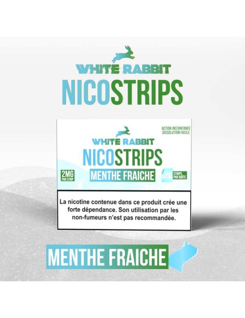 White Rabbit Nicostrips Taze Nane 2mg