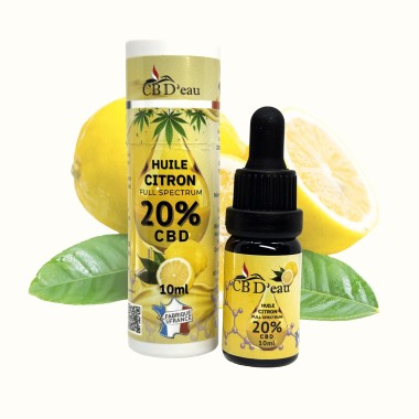 CBD Yağı %20 Full Spectrum Limon | CBD'EAU