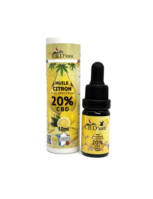 CBD Yağı %20 Full Spectrum Limon | CBD'EAU