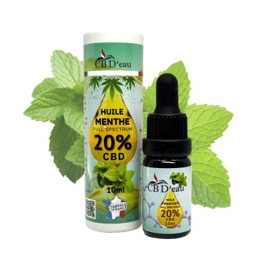 CBD Yağı %20 Full Spectrum Nane | CBD'EAU
