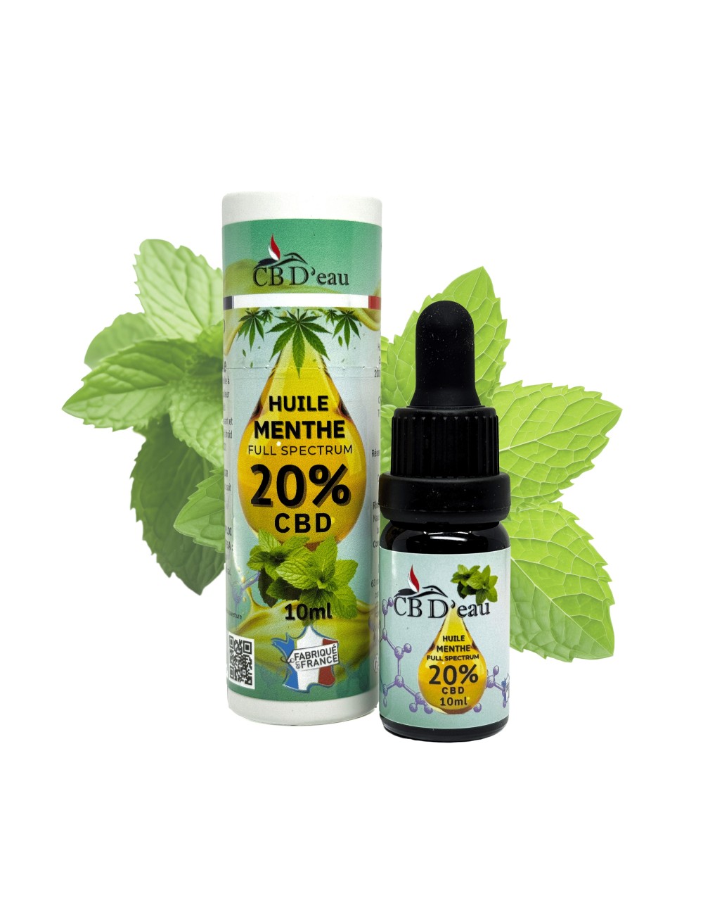 CBD Yağı %20 Full Spectrum Nane | CBD'EAU