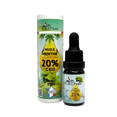 CBD Yağı %20 Full Spectrum Nane | CBD'EAU