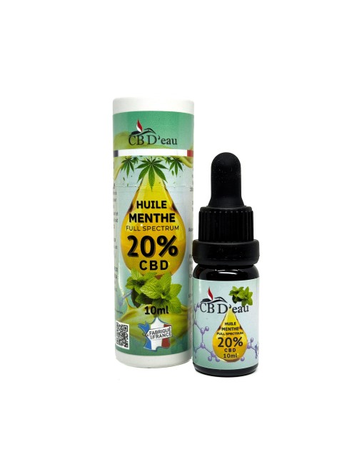 CBD Yağı %20 Full Spectrum Nane | CBD'EAU