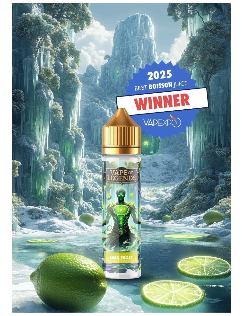 Limo Frost Premium - Vape Of Legends'tan Ödüllü İksir