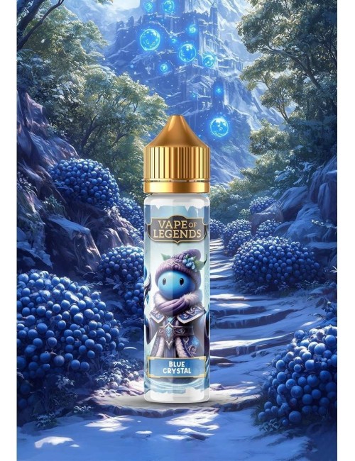 Blue Crystal Smaragd - Premium E-Liquid Vape Of Legends