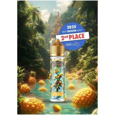 Tropical Wave Paradise - Ödüllü E-Liquid Vape Of Legends