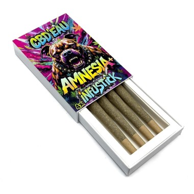 Infustick CBD Amnesia %7 - 4'lü Paket Stick